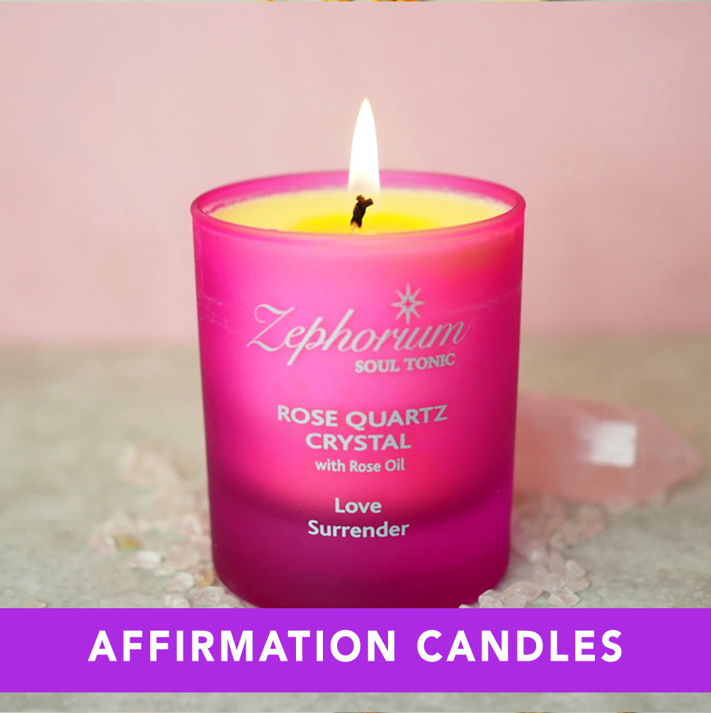aromatherapy crystal candles coconut wax