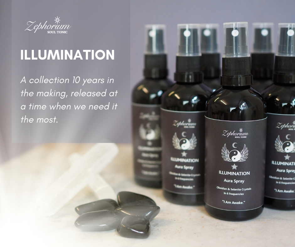 Dissolve The Shadows Of Illusions With Our NEW Illumination Aura Spray