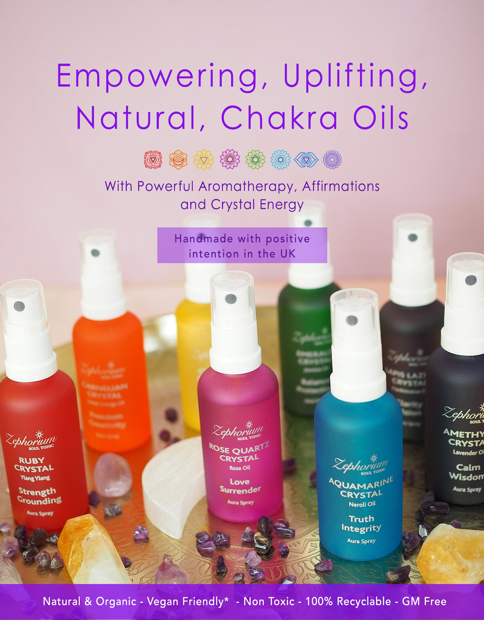 Chakra Aura Sprays