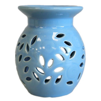 Floral Oil Burner - 4 Colour Options