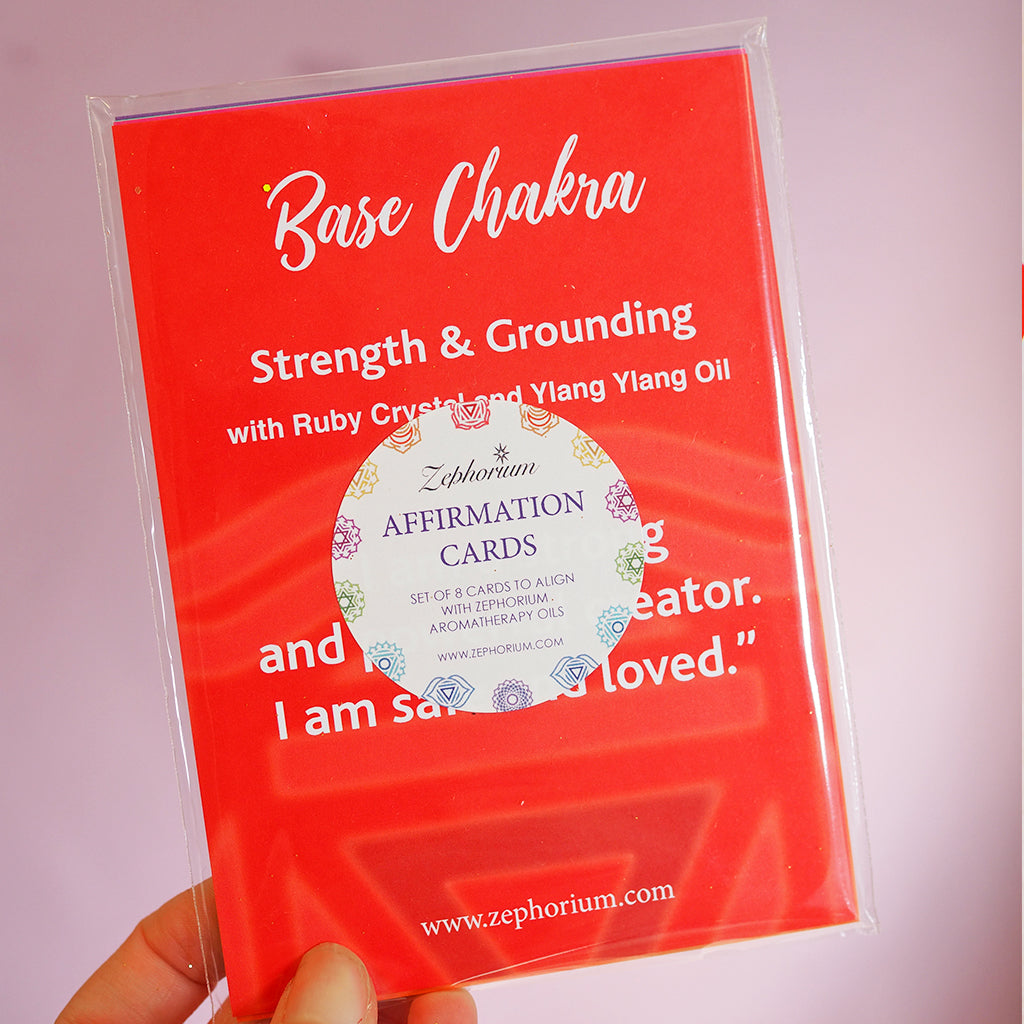 Chakra Positive Affirmation Card Set