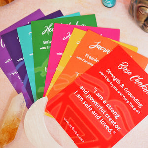 Chakra Positive Affirmation Card Set