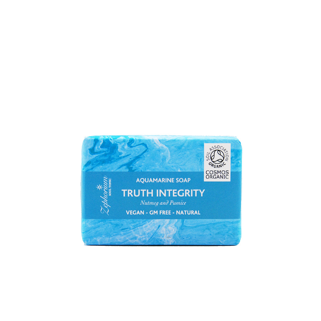 Truth & Integrity Organic Aromatherapy Soap - Nutmeg and Pumice