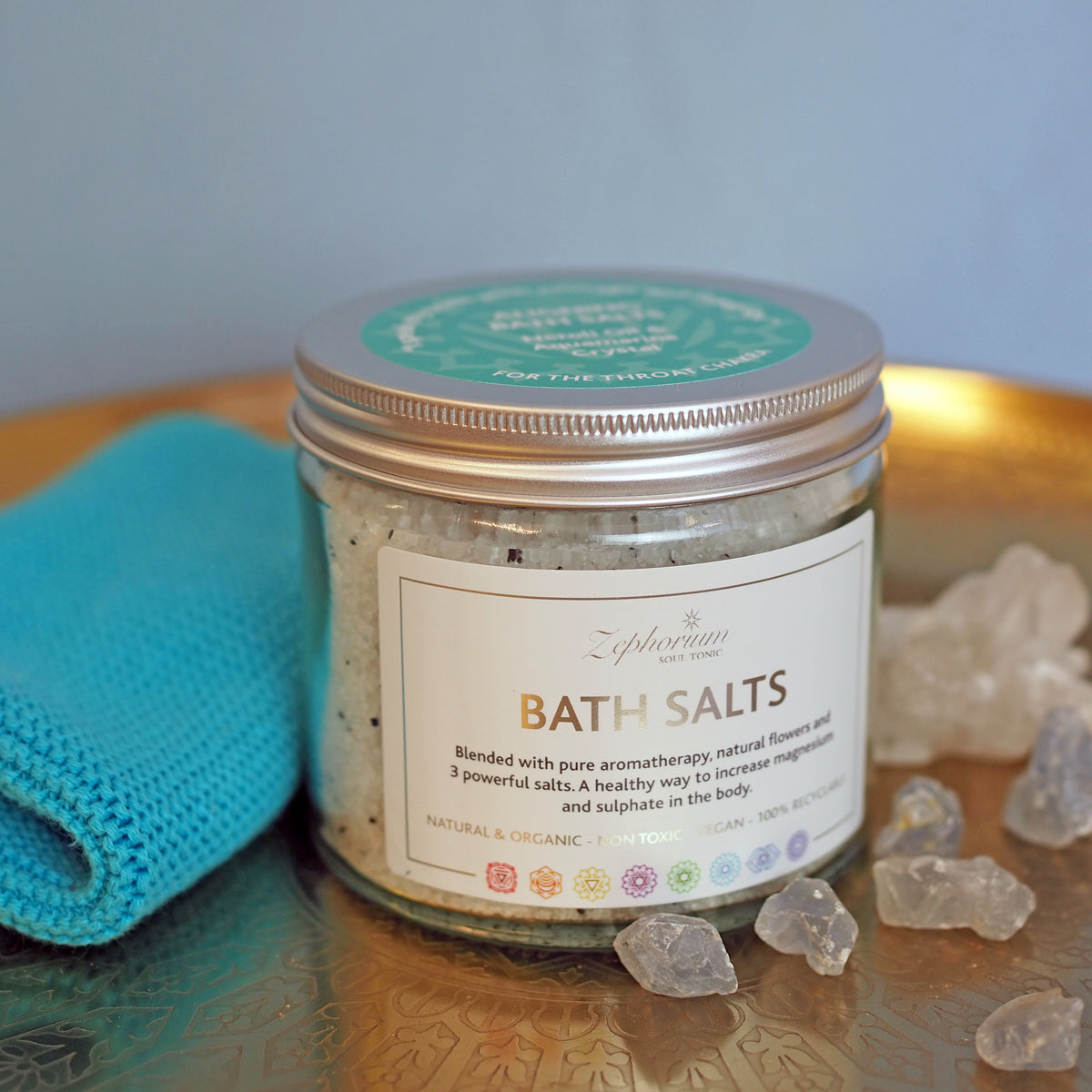 Aligning Aromatherapy Bath Salts with Neroli Oil
