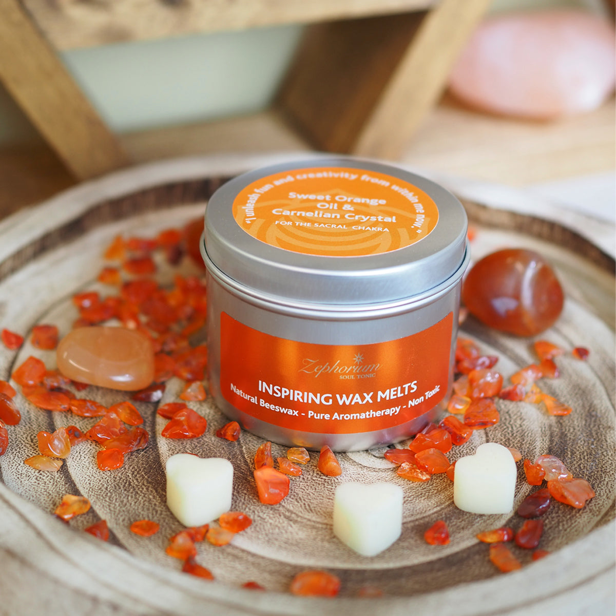 Inspiring Wax Melts with Sweet Orange Oil