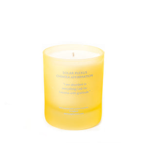 Citrine Crystal Coconut Wax Aromatherapy Candle