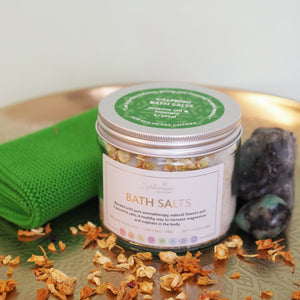 Calming Aromatherapy Bath Salts with Jasmine Oil