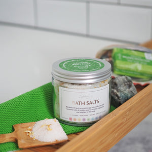 Calming Aromatherapy Bath Salts with Jasmine Oil