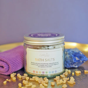 Meditation Aromatherapy Bath Salts with Frankincense