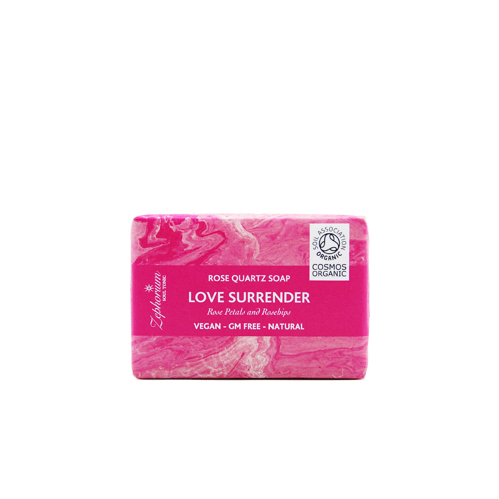 Love & Surrender Organic Aromatherapy Soap - Rosehips