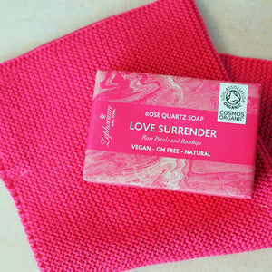 Love & Surrender Organic Aromatherapy Soap - Rosehips