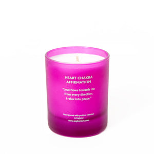 Rose Quartz Crystal Coconut Wax Aromatherapy Candle