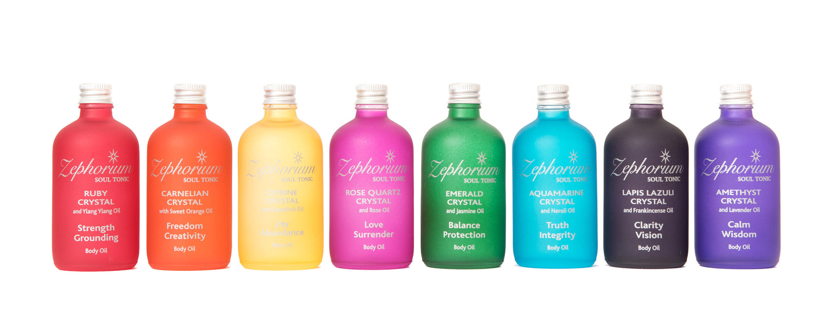 Body/Massage Oils Set of 8