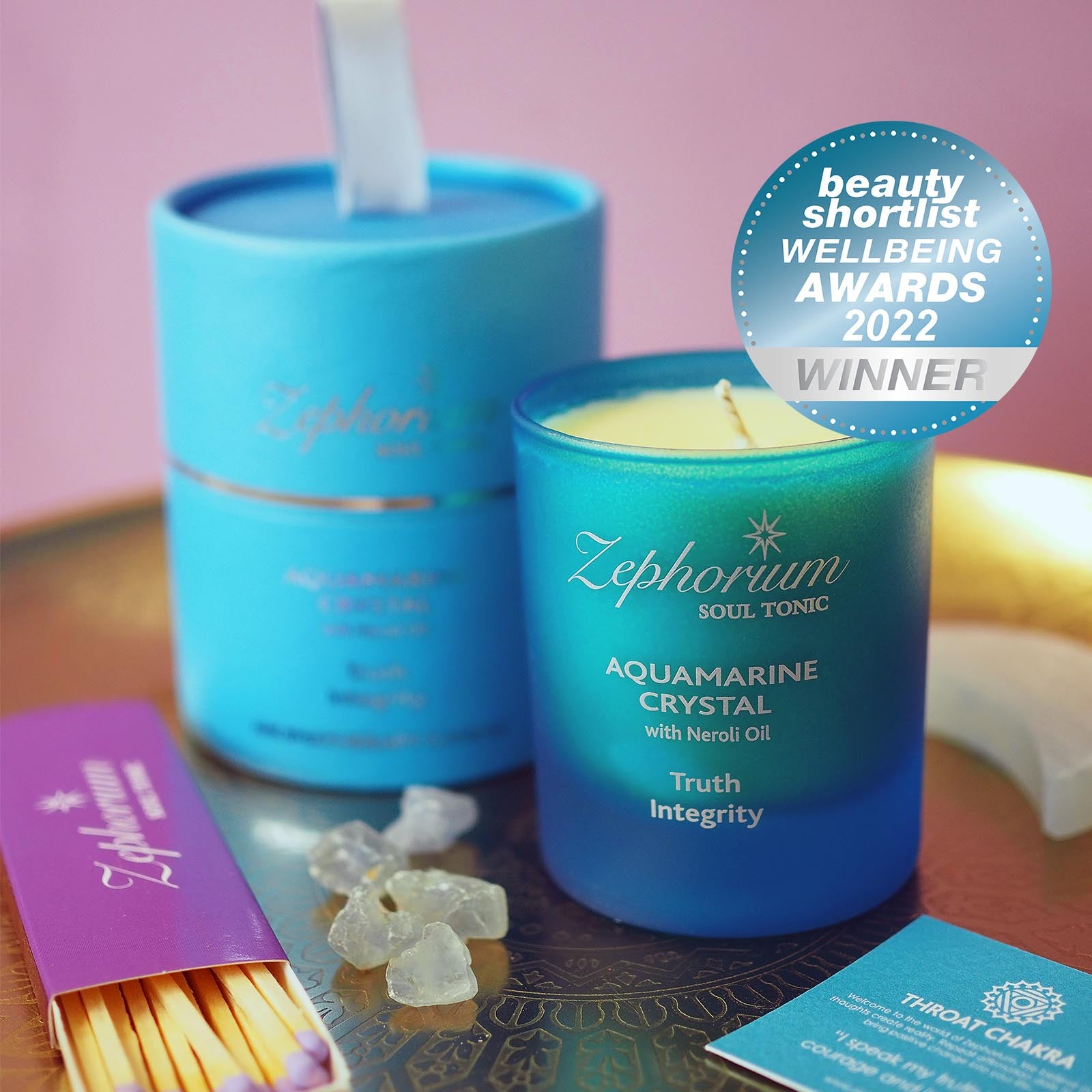 Truth & Integrity with Neroli Oil Affirmation Candle