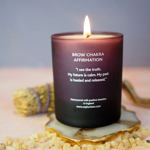 Clarity & Vision with Frankincense Affirmation Candle