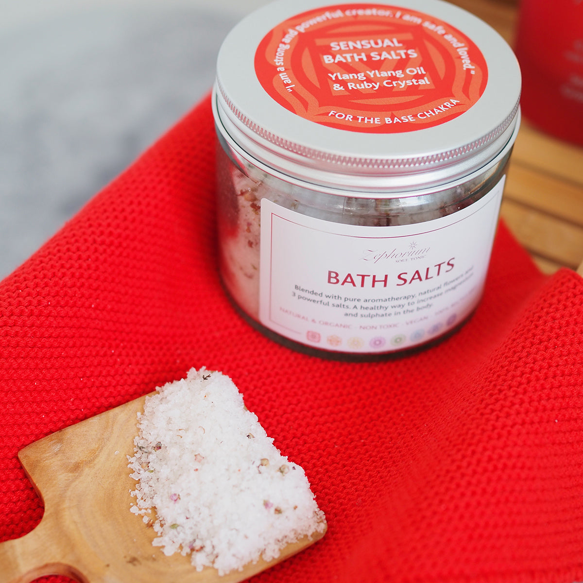 Sensual Aromatherapy Bath Salts with Ylang Ylang Oil