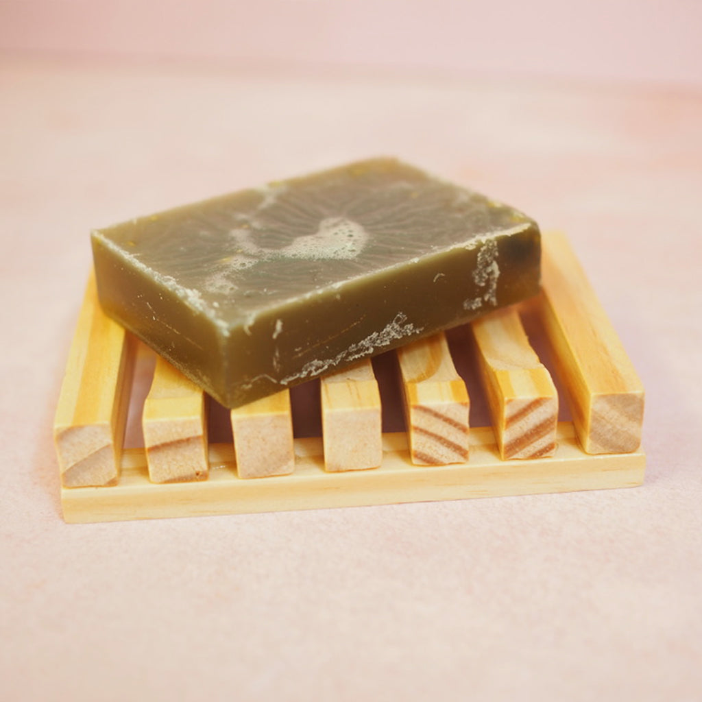 Eco Slated Bamboo Soap Dish
