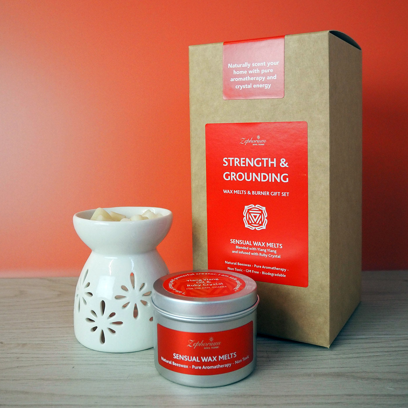 Sensual Ylang Ylang Wax Melts and Burner Gift Set